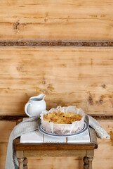 Wall Mural - A traditional, homemade apple pie.