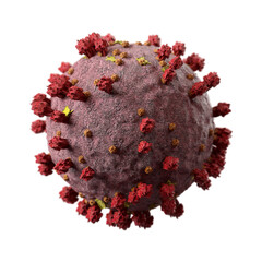 Canvas Print - Coronavirus Covid-19 background - 3d rendering