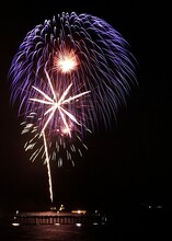 Jul 4 Fireworks Taken At Disney & Virginia Beach