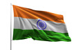 © umar - flag real realistic fabric flying wave shine country nation national pole hd transparent png india
