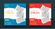 Travel agency social media post template design of summer beach, Tour travel holiday tourism marketing social media post. Digital advertising illustration, promotion Banner.