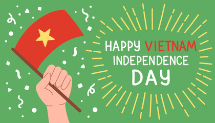 Vietnam independence day vector 2 September 