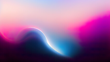 Wall Mural - Blue white pink purple wallpaper, background. Blurry abstract backdrop. 4K blur. Minimal design illustration.