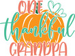 © Artstoredigital - One Thankful Grandpa, Happy Fall, Thanksgiving Day, Happy Harvest, Vector Illustration File