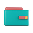 Wallet 3d icon