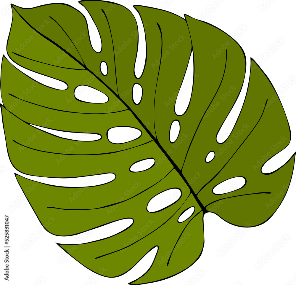 monstera crochet Monstera Garden Blanket – One Dog Woof main image 1