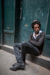© track5 - The Alley. Stylised fashion shoot in an old Dickensian London backstreet. From a series of images with the same models.