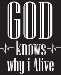 spirituals ward t-shirt  design-god- black & whit 