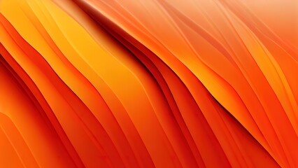 Wall Mural - Orange pattern abstract wallpaper. Bright lines textures ideal for backdrop. Light illustration with modern minimal shapes. Sand dunes design.