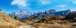 © wildman - Autumn Dolomites mountain rocky view, Sudtirol, Italy