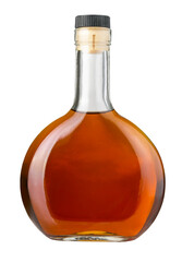 Canvas Print - whiskey bottle on transparent background,