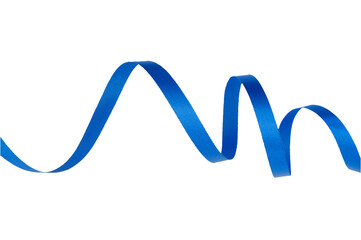 blue ribbon line art png.