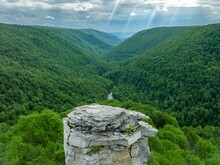 Breathtaking Viewpoint Overlooking Blackwater Canyon In Davis, West Virginia
