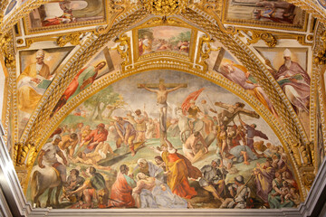 Frescoes of St. Martin's Charterhouse, Naples, Italy