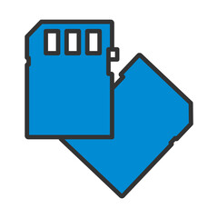 Poster - Memory Card Icon