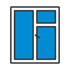 Sticker - Icon Of Closed Window Frame