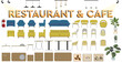 Restaurant and Cafe Set