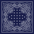 Modern cashmere paisley bandana print pattern