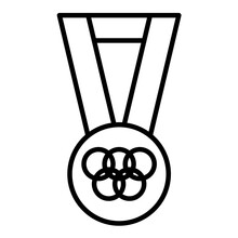 Olympic Games Line Icon