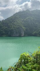 Sticker - Lac du parc national de Mu Ko Ang Thong - Thaïlande