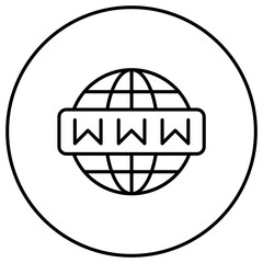 Web Interface Line Icon