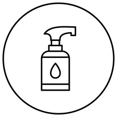 Poster - Liquid Soap Line Icon