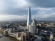 London city shard aerial view 