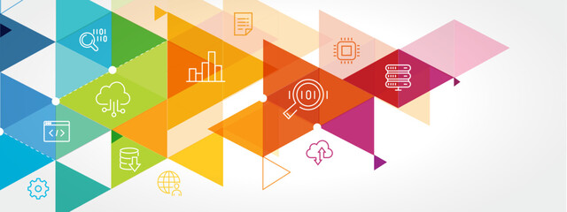 Wall Mural - big data