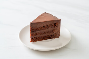 Sticker - chocolate cake with soft chocolate layer