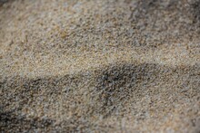 Closeup Of Sand With Tiny Hills