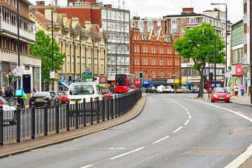 Wall Mural - London; England - june 25 2022 : Swiss Cottage district