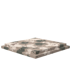 Wall Mural - display stand. product display. 3d element.