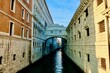 Seufzerbrücke in Venedig Italien 
