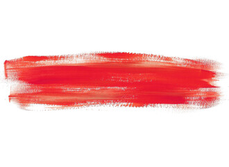 Wall Mural - Abstract red texture and background with brushstroke like lines drawn by gouache paints. Great basic of print, badge, party invitation, banner, tag.