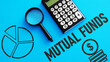 Mutual funds are shown using the text and picture of coins