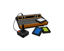 Atari Illustrations And Vectors Design