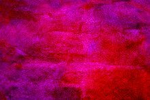 Purple Red Abstract Background For Design. Painted Paper. Bright. Magenta Fuchsia. Smudge, Stain, Blot.