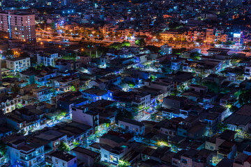 Wall Mural - Nightscape of Da Nang city.