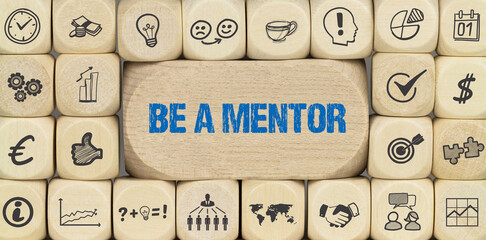 Canvas Print - be a mentor