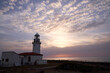 lighthouse by the Aegean Sea Canakkale, Bozcaada in Turkey