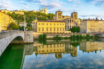 Wall Mural - Cathedral Saint Jean in Lyon