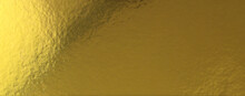 Gold Paper Texture Copy Space  Horizontal Long Background.