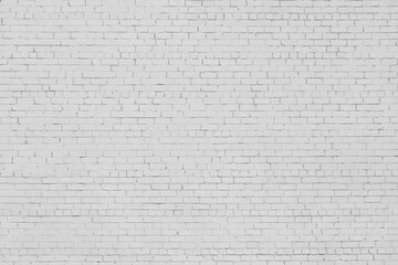 Wall Mural - Large White Brick Wall Texture Background