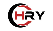 HRY Three Letter Swoosh Logo Design Vector Template | Monogram Logo | Abstract Logo | Wordmark Logo | Letter Mark Logo | Business Logo | Brand Logo | Flat Logo | Minimalist Logo | Text | Word | Symbol