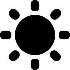 Poster - Sun Vector Icon