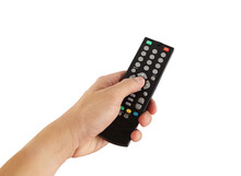 Hand With Remote Control