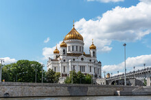 Cathedral Of Christ The Saviour In Moscow, Russia