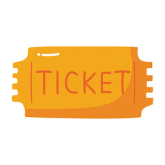 Theater movie ticket icon logo ticket.