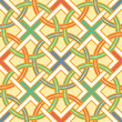 Geometric ornamental seamless pattern