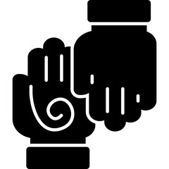 Wall Mural - Hand Massage Icon